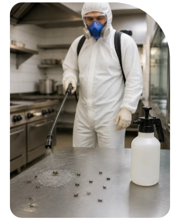 Профессиональное уничтожение мух в Гусе-Хрустальном по цене от 2675 р. | Сенат-Гсь
